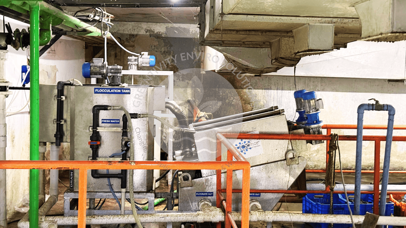 Sludge Management at an Apartment