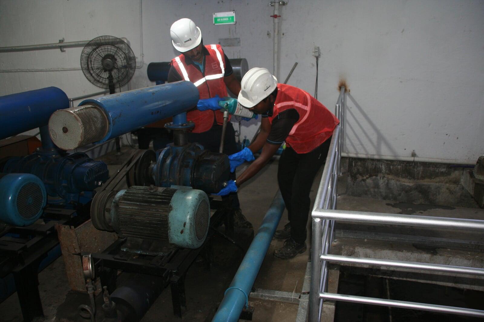 Maintaining STP at Mantri Greens